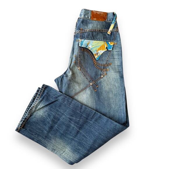 Rocawear Other - Rocawear Men's Blue and Navy Jeans sz 34
